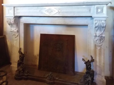 - Antique fireplaces