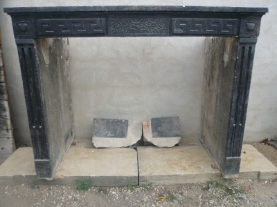 LOUIS XVI FIREPLACE - Antique fireplaces
