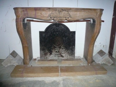 FIREPLACE LOUIS XV - Antique fireplaces