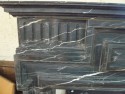 BLACK MARBLE FIREPLACE  - Antique fireplaces