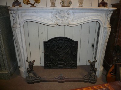 MARBLE FIREPLACE - Antique fireplaces